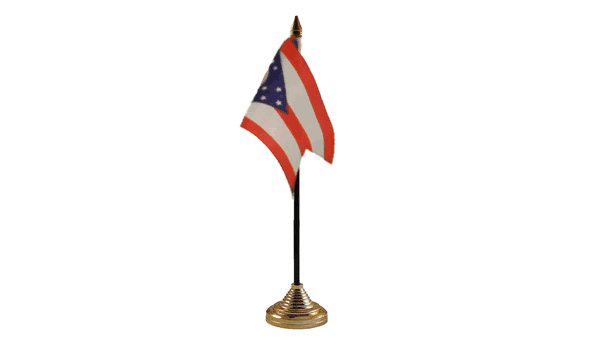 Ohio Table Flags